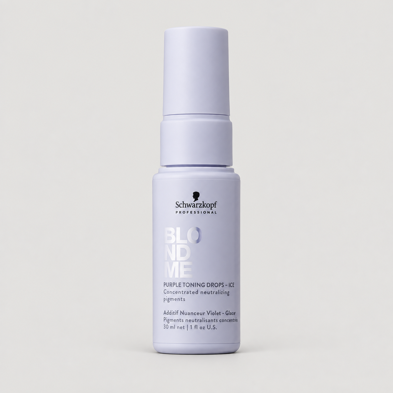 Schwarzkopf BlondMe Purple Toning Drops Ice - 1 fl oz